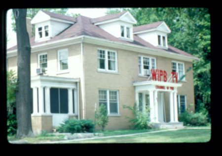 The L.L Ball house, former home of WIPB studios and Bob Ross.